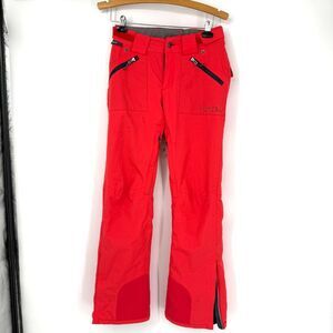 Flylow Snow Snowboard Ski Pants Intuitive Fabric 2 Layers Pink Red Women XS